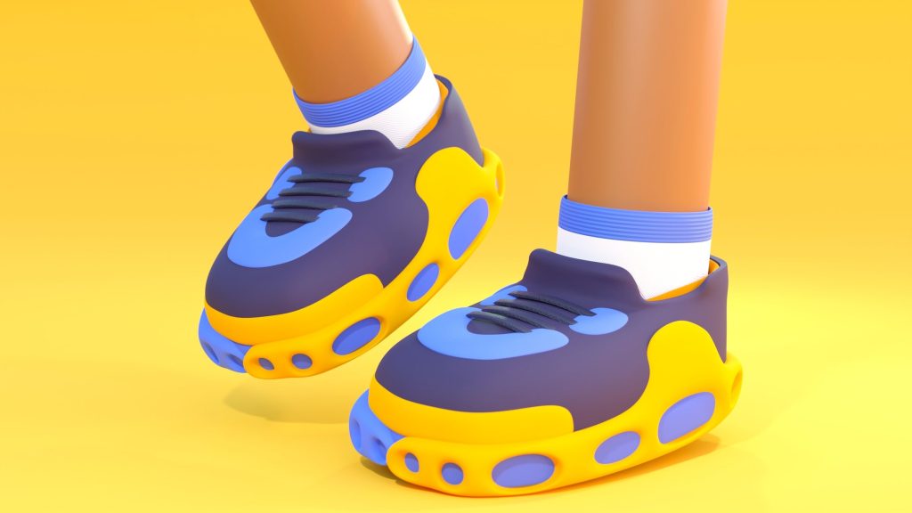 Les chaussures de sport high-tech