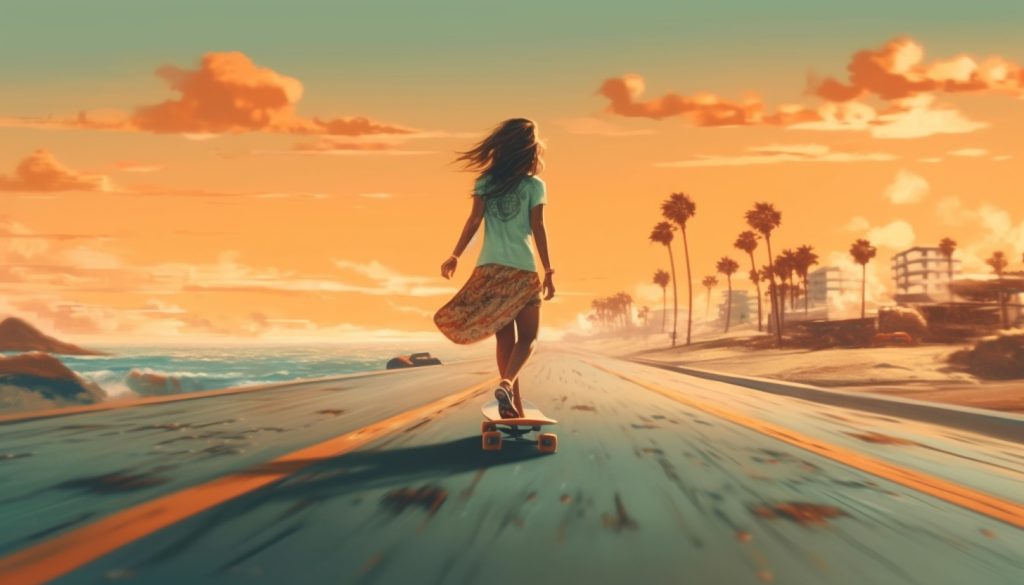 dancing sur longboard