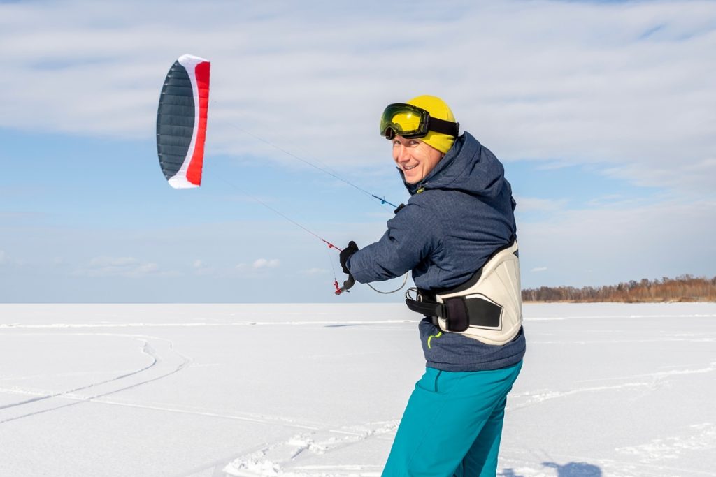 nouveau sport snow kite