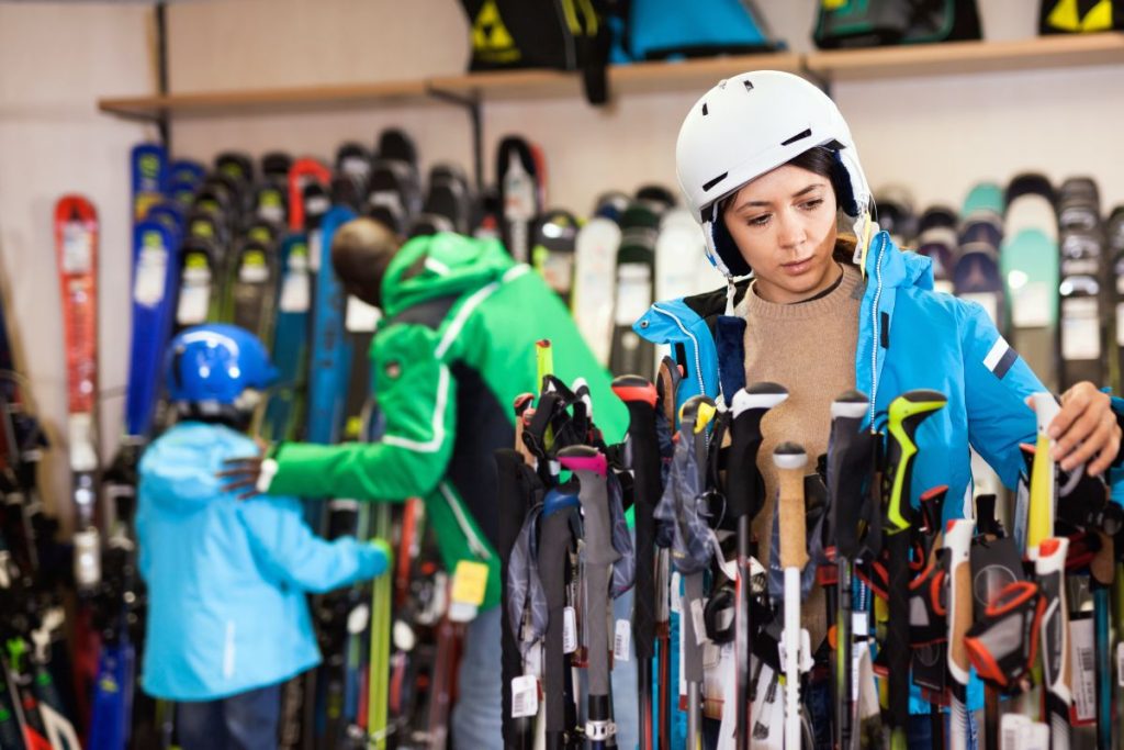 achat ou location matériel de ski