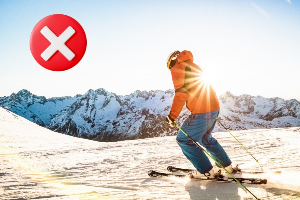 erreurs ski intermédiaire