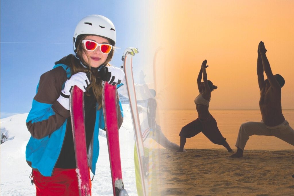 yoga et ski