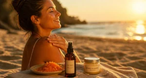 comment bronzer vite femme plage carottes huiles