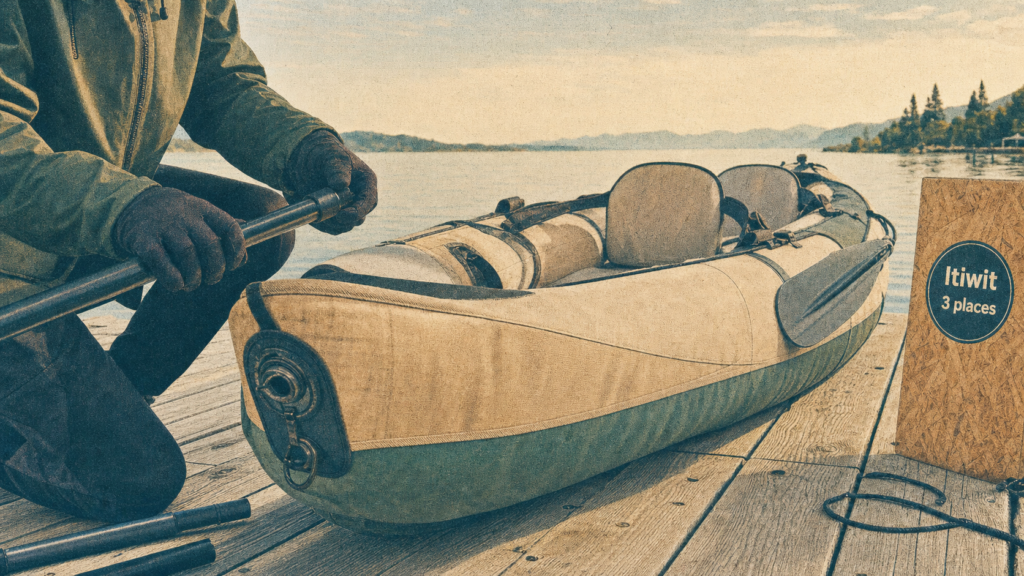 Kayak itiwit gonflable pour un confort de rame