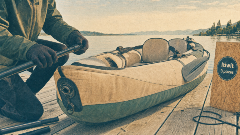 Kayak itiwit gonflable pour un confort de rame