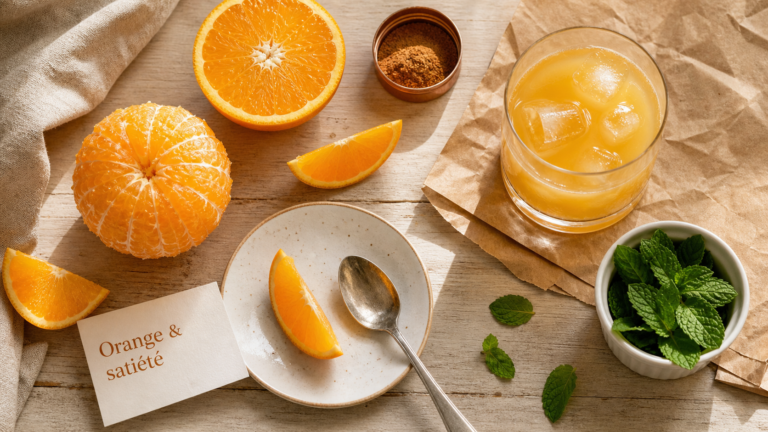 Manger des oranges fait maigrir : 47 kcal, effet coupe-faim naturel (orange)