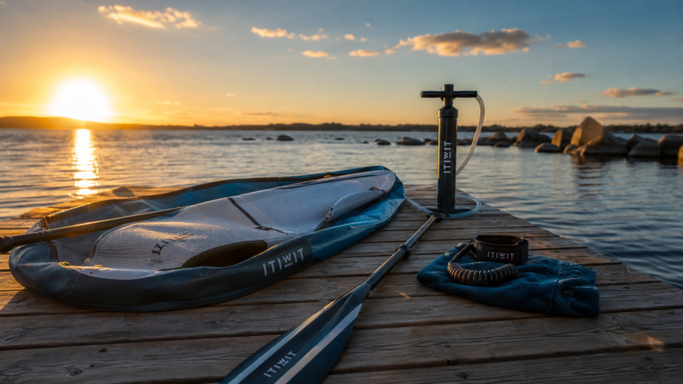 Paddle Itiwit : comment choisir la planche idéale pour vos sorties sur l’eau Paddle Itiwit : planche SUP gonflable idéale sur un lac