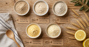 quelle est la farine la moins calorique bols farines alternatives