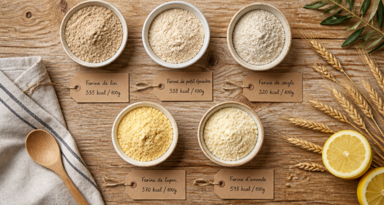 Quelle est la farine la moins calorique ? 5 alternatives pour alléger vos recettes quelle est la farine la moins calorique bols farines alternatives