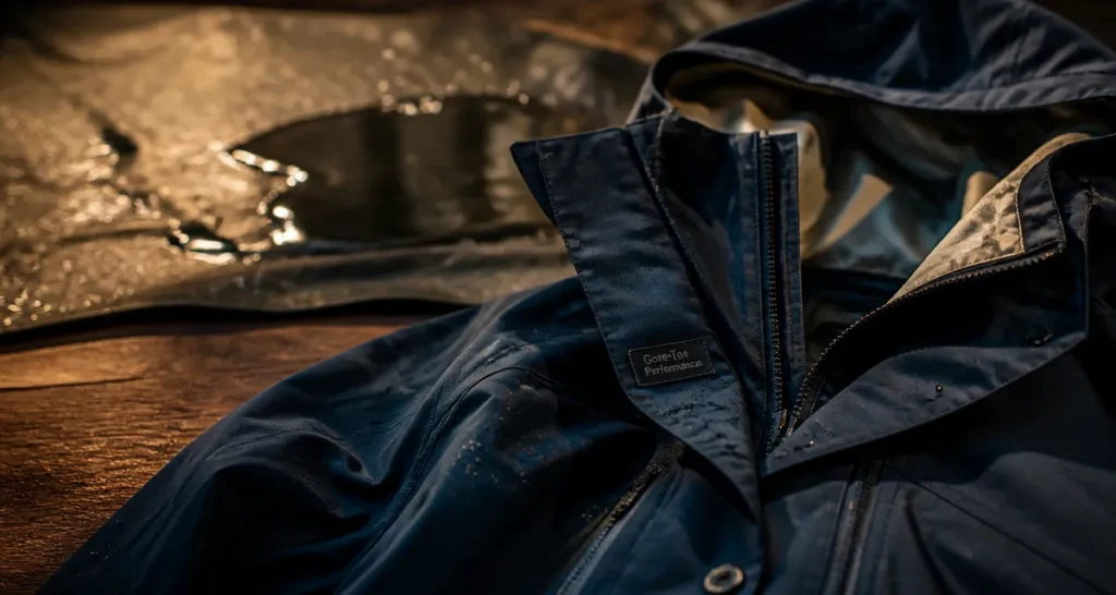 Veste gore tex femme imperméable, tissu technique Gore-Tex 3 couches ou Paclite
