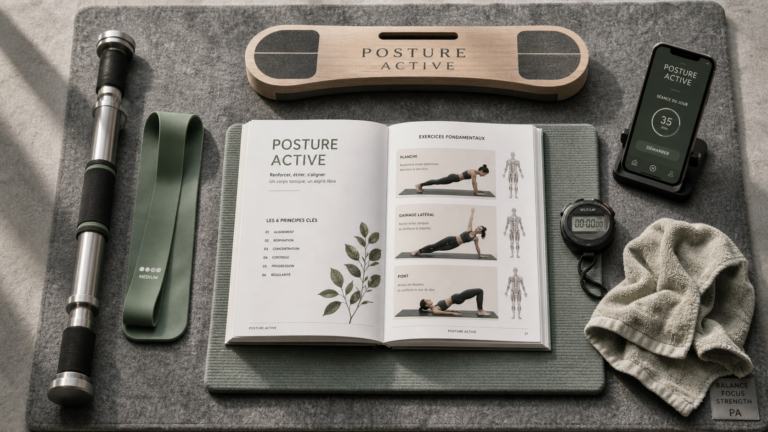 Améliorer sa posture au quotidien : miroir, exercices, posture active