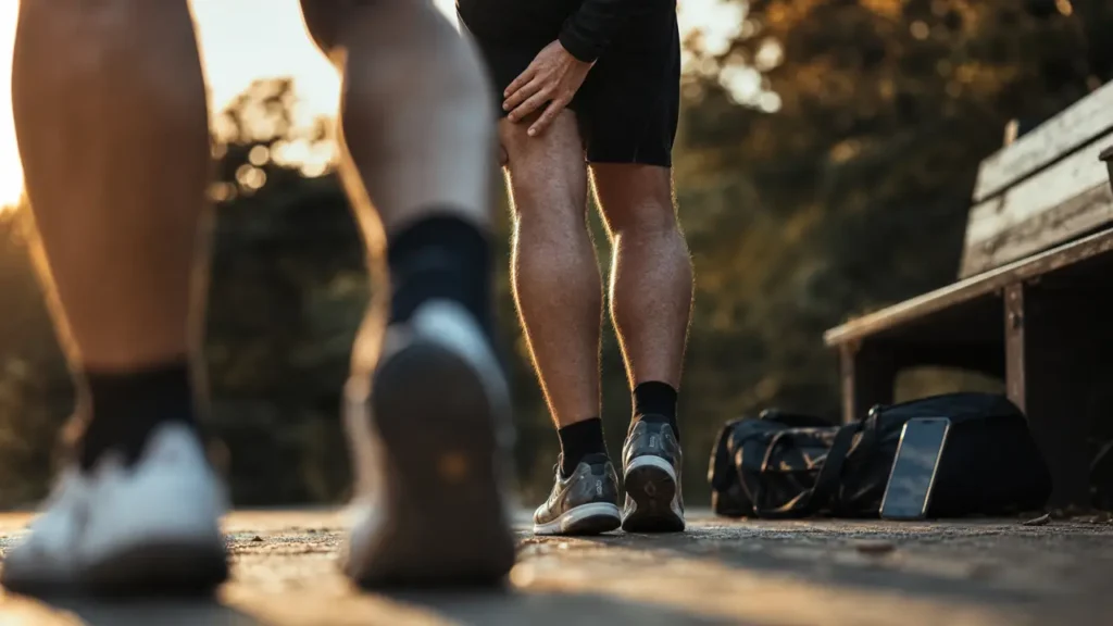 Courir avec une sciatique : douleur légère et reprise progressive