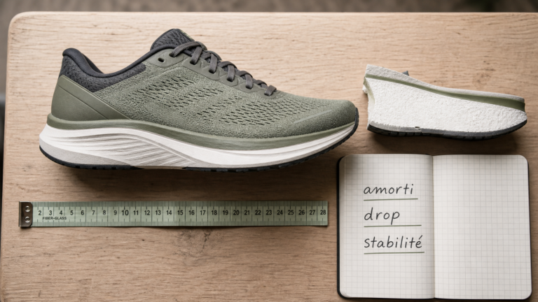 Chaussure running : amorti, drop et usage, les critères qui font vraiment la différence Meilleure chaussure running : amorti, drop et usage
