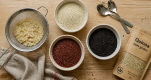 Qu est ce que le quinoa : bols de quinoa sans gluten, cuisson sans amertume
