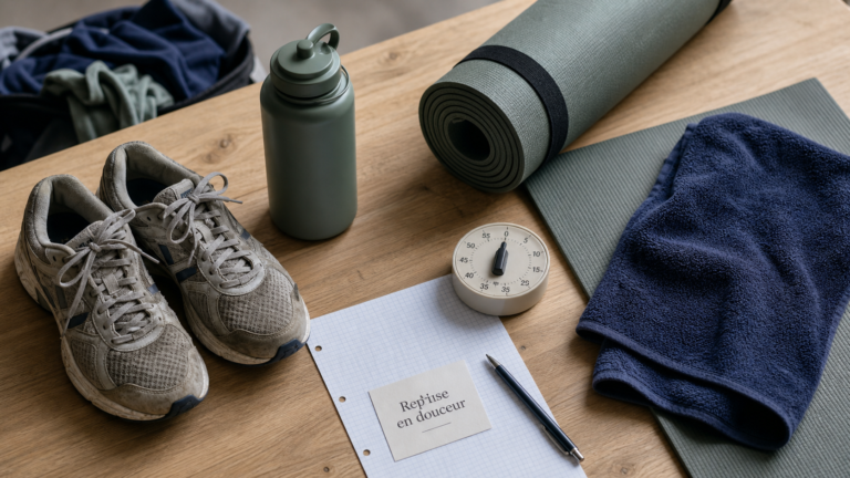 Reprendre le sport en douceur : 2 à 3 séances, signaux à respecter