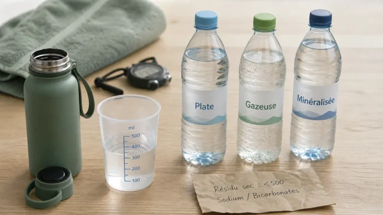 Avant, pendant, après le sport, quelle eau choisir selon l’effort ? Eau pour sportif : avant, pendant, après l’effort