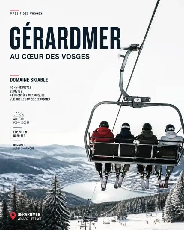 Domaine skiable de Gérardmer et remontées mécaniques