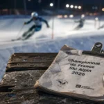 Podiums championnat de france ski alpin 2026 à Tignes, Font-Romeu, Gourette, chronomètre sur neige