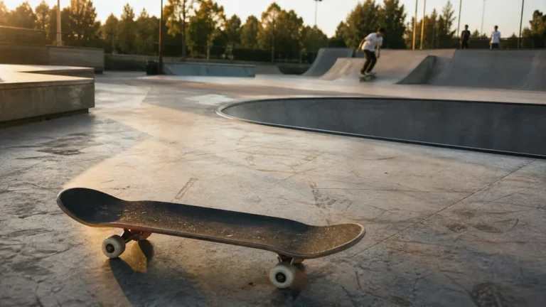 Skate park de massy : bowl et street, rider en mouvement