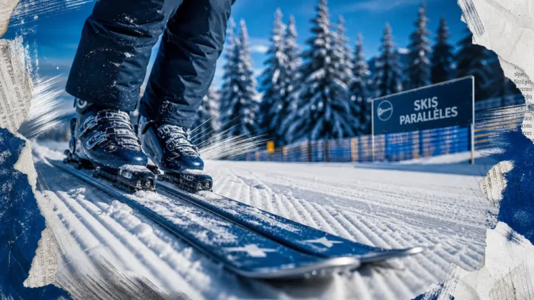 Skis parallèles : freiner, tourner et progresser sans revenir au chasse-neige Skis parallèles pour freiner et tourner sur piste de ski