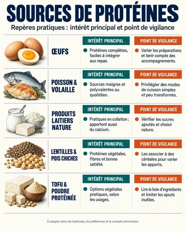 Protéine perte de poids : comparaison des sources animales, végétales et en poudre