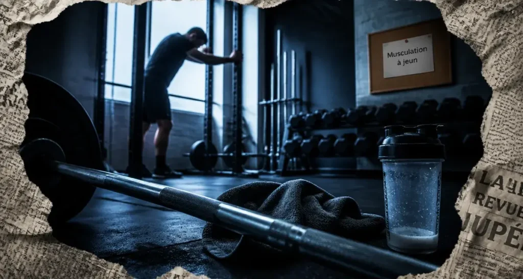 Musculation à jeun le matin, salle de sport