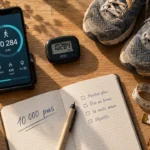 10000 pas par jour perte de poids : podomètre et suivi des pas