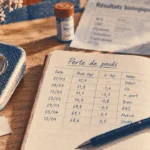 Bilan sanguin perte de poids : analyse médicale et échantillon de sang