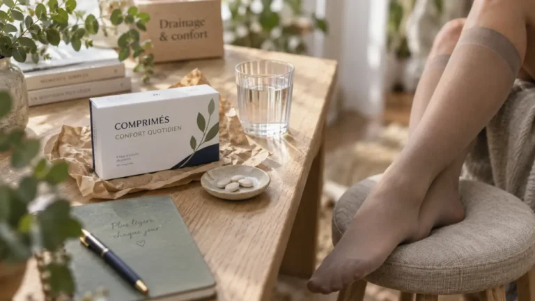 Circulymphe perte poids : jambes plus légères, eau retenue (drainage)