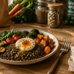 Rééquilibrage alimentaire perte de poids : assiette pour retrouver la satiété